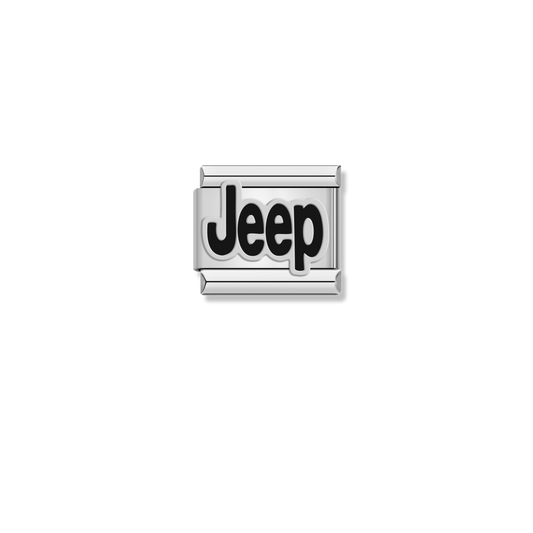 Jeep Logo - Silver Charm