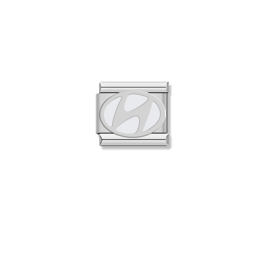 Hyundai Logo - Silver Charm