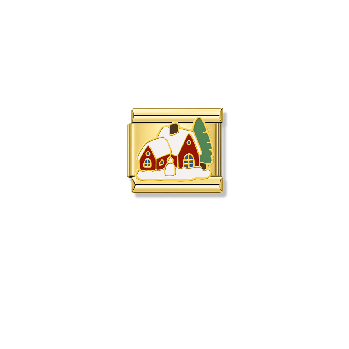 Cozy Cottage – gold Italian charm by Italycharm
