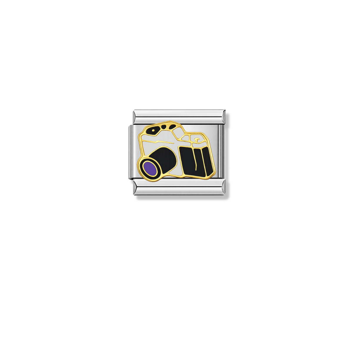 Camera – silver Italian charm by Italycharm