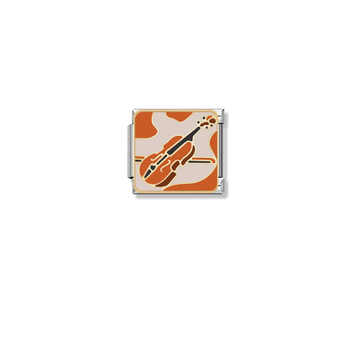 Cello Charm – silver Italian charm by Italycharm