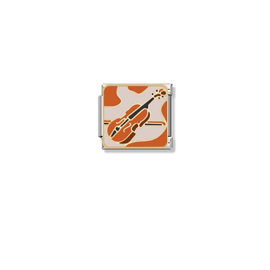 Cello Charm – silver Italian charm by Italycharm