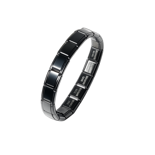 Classic Italian Black Bracelet