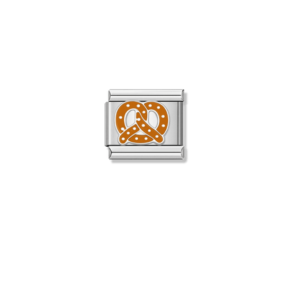 Cookie – silver Italian charm by Italycharm