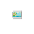 Cool Blue Sea - Silver Charm - Charmris