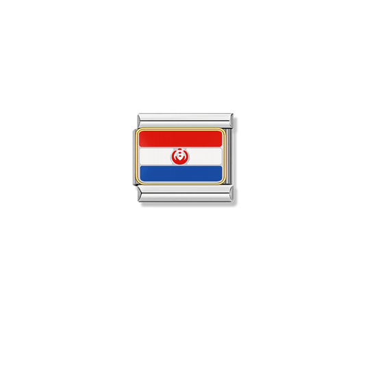 Croatia Flag – silver Italian charm by Italycharm