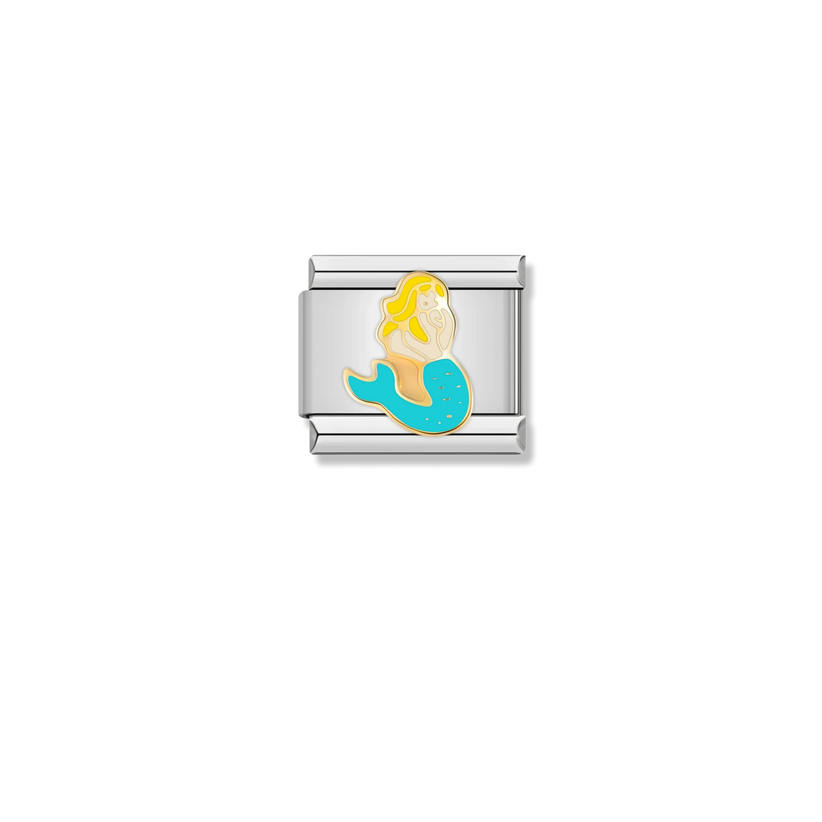 Golden Mermaid - Silver Charm