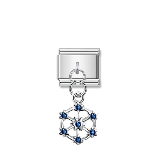 Celestial Harmony – silver Italian pendant charm by Italycharm