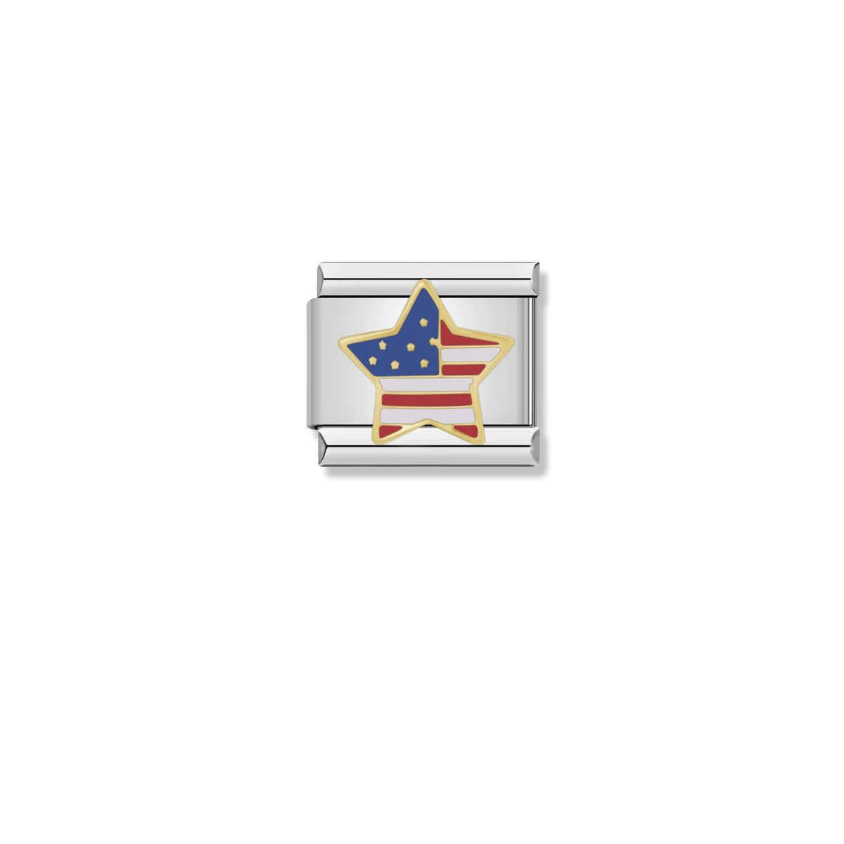 American Flag Star - Silver Charm