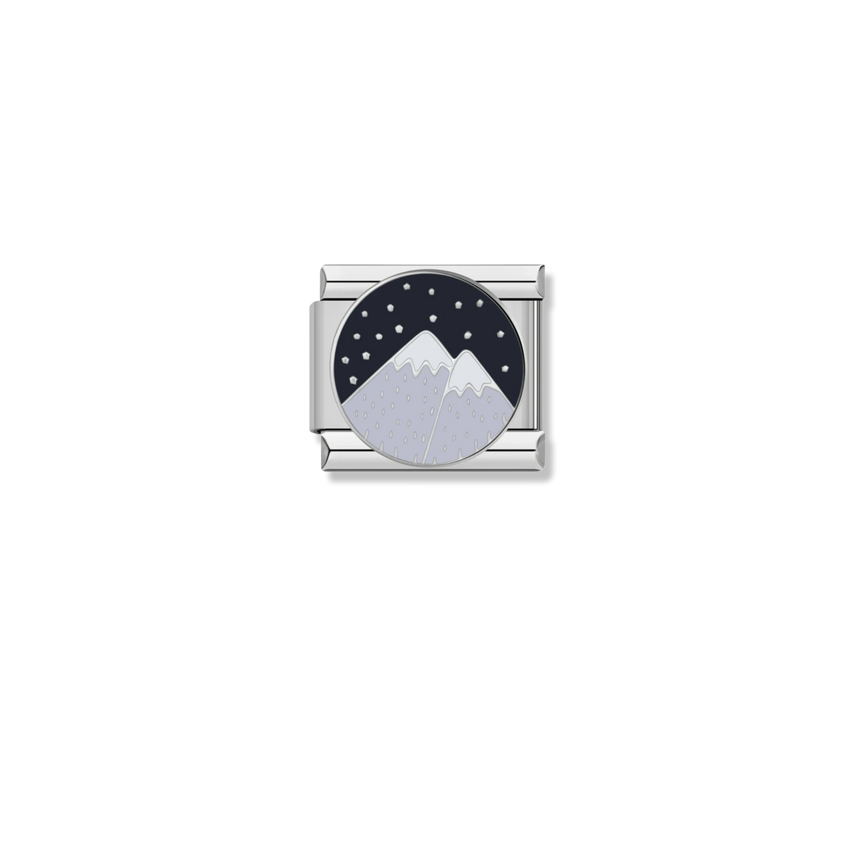 Starry Mountain Night - Silver Charm