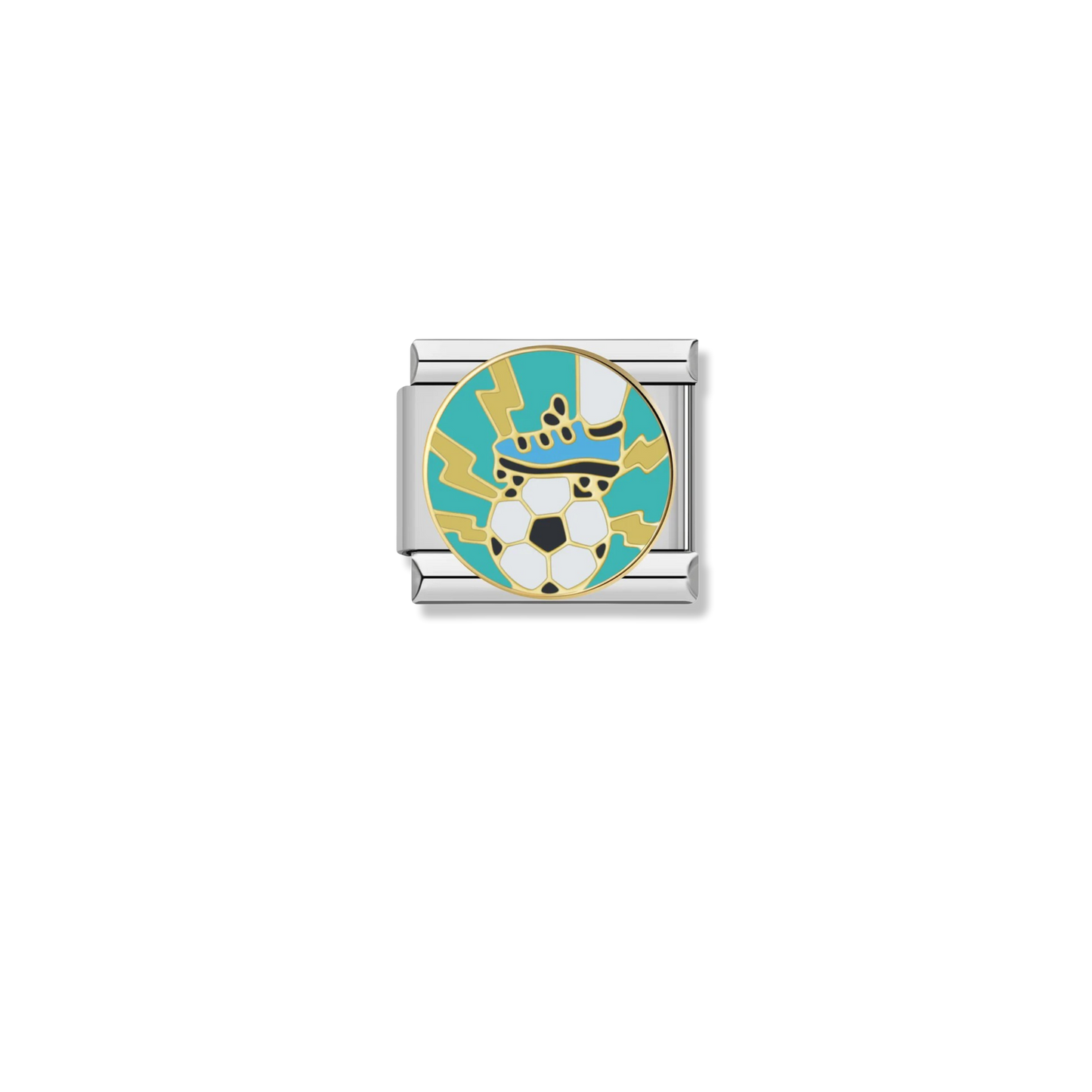 Soccer Cleat Strike - Gold Charm