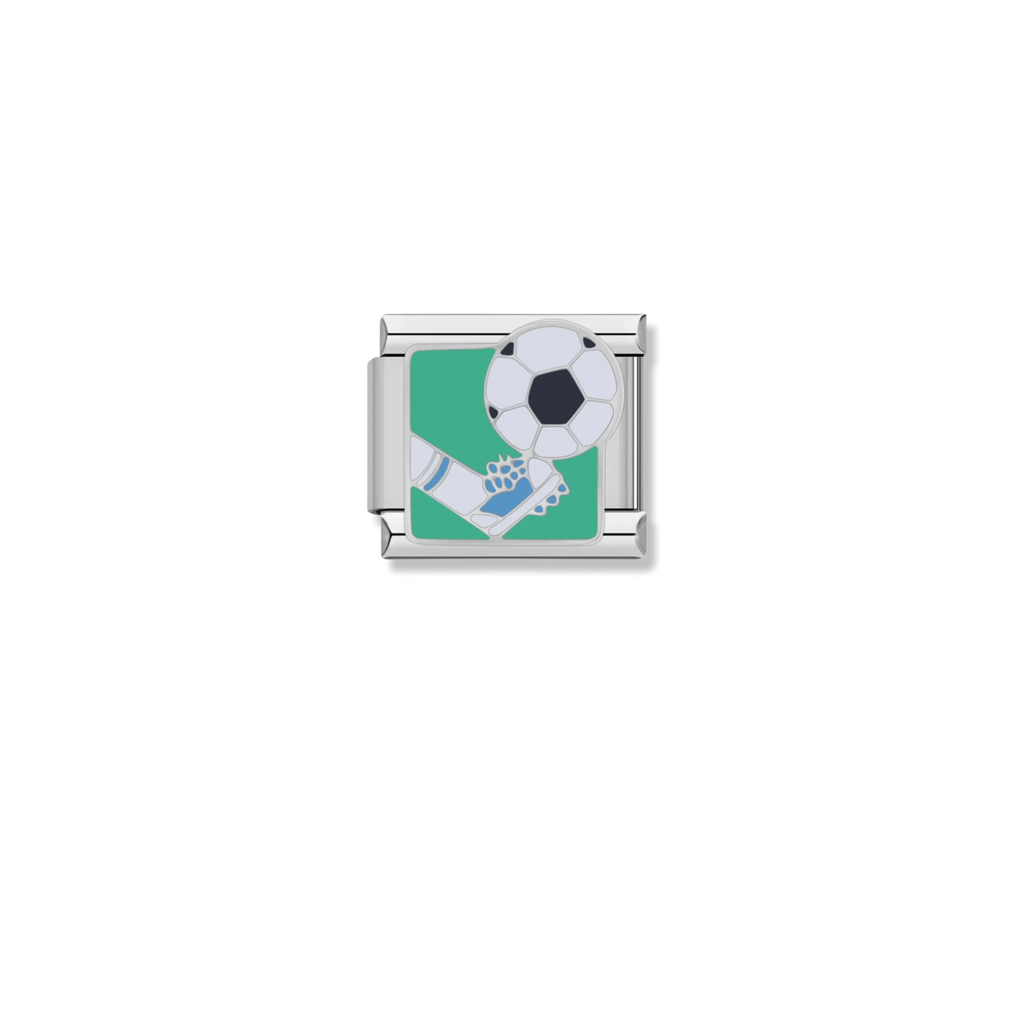Kicking Soccer Ball - Silver Charm