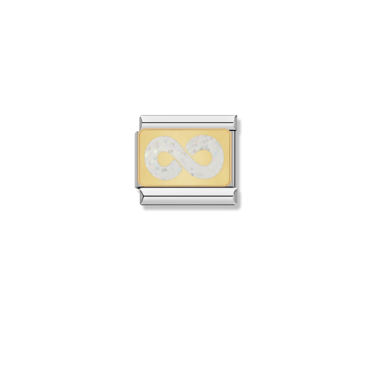 Glittering Infinity - Gold Charm