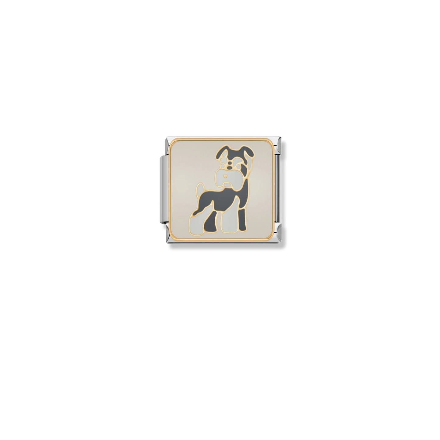 Standing Schnauzer - Silver Charm