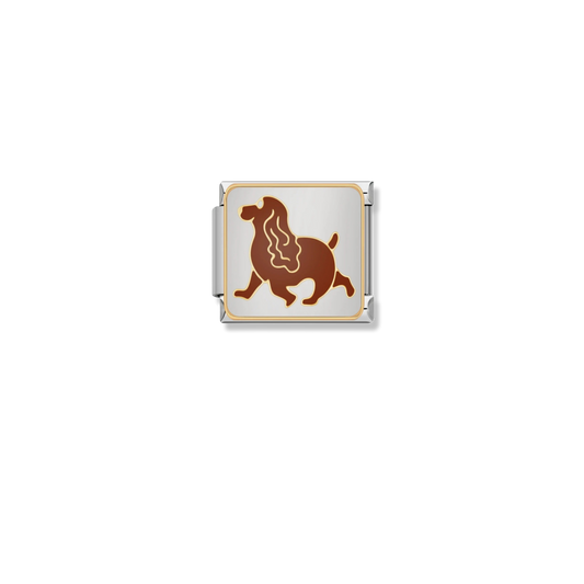 Running Cocker Spaniel - Silver Charm