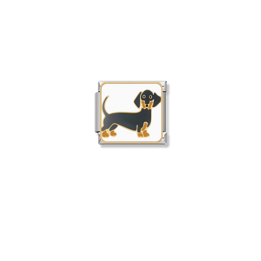 Dachshund Dog - Silver Charm