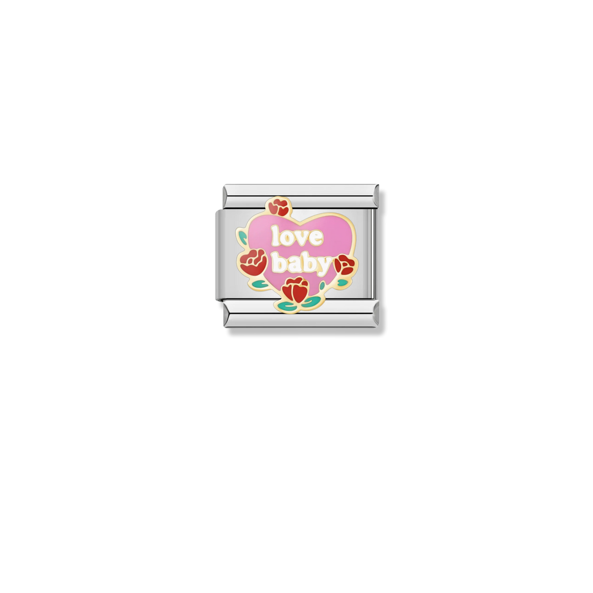 Love Baby Roses - Silver Charm