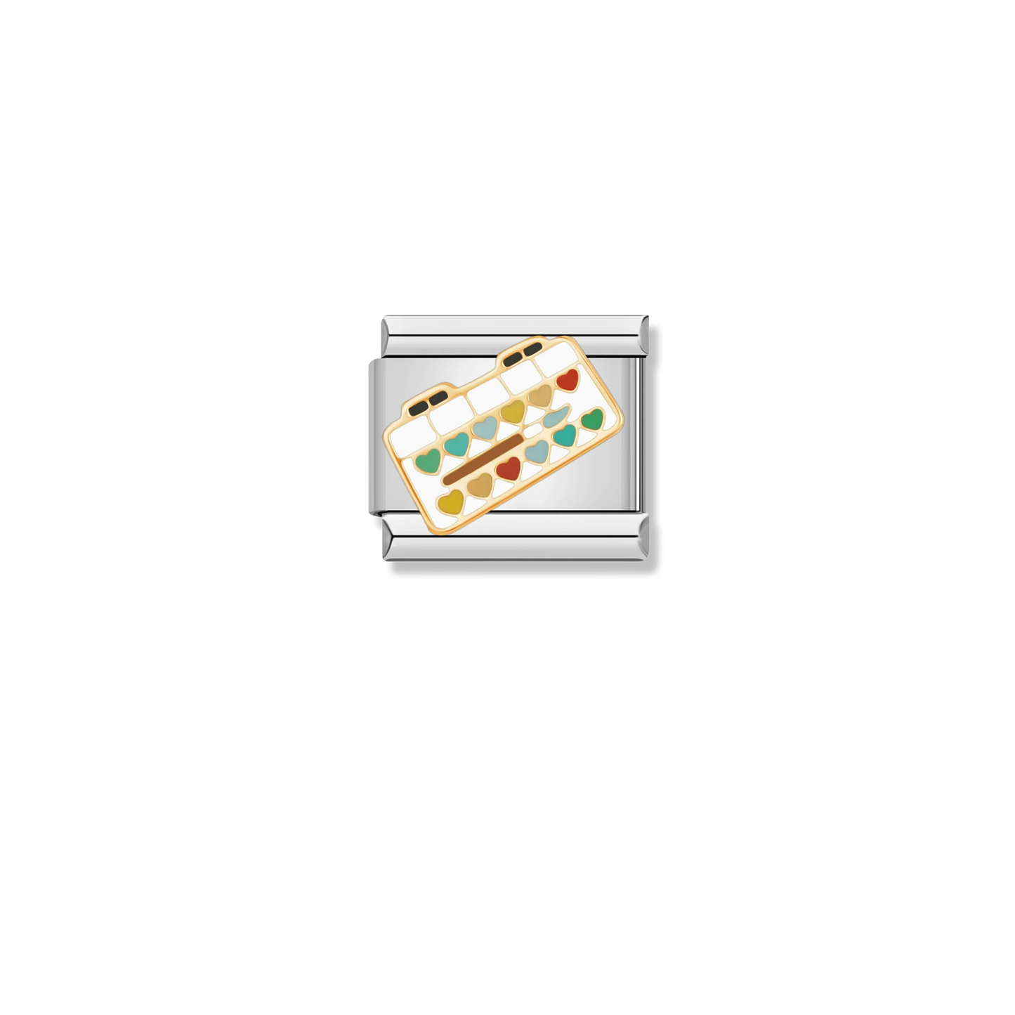 Heart Paint Palette - Silver Charm