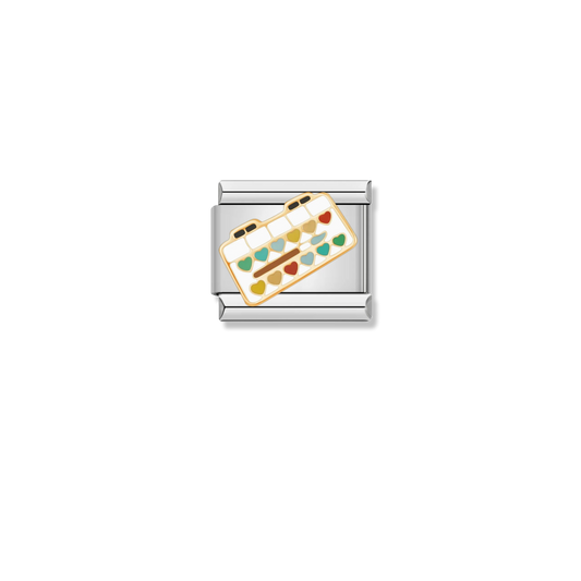 Heart Paint Palette - Silver Charm