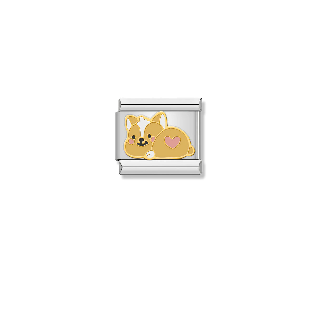 Cuddling Corgis - Silver Charm