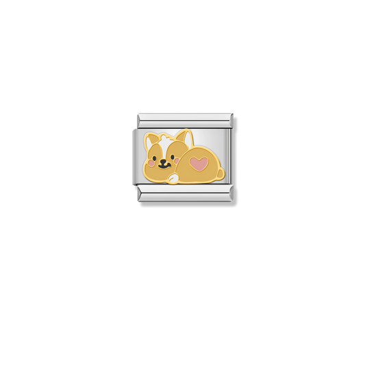 Cuddling Corgis - Silver Charm
