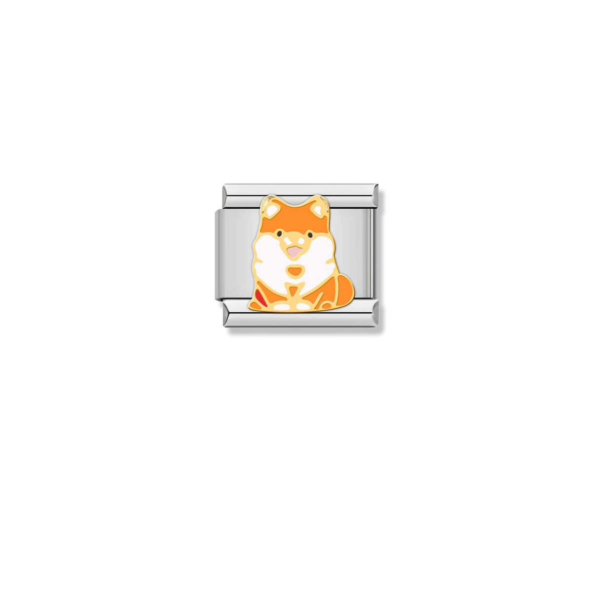 Sitting Shiba Inu - Silver Charm