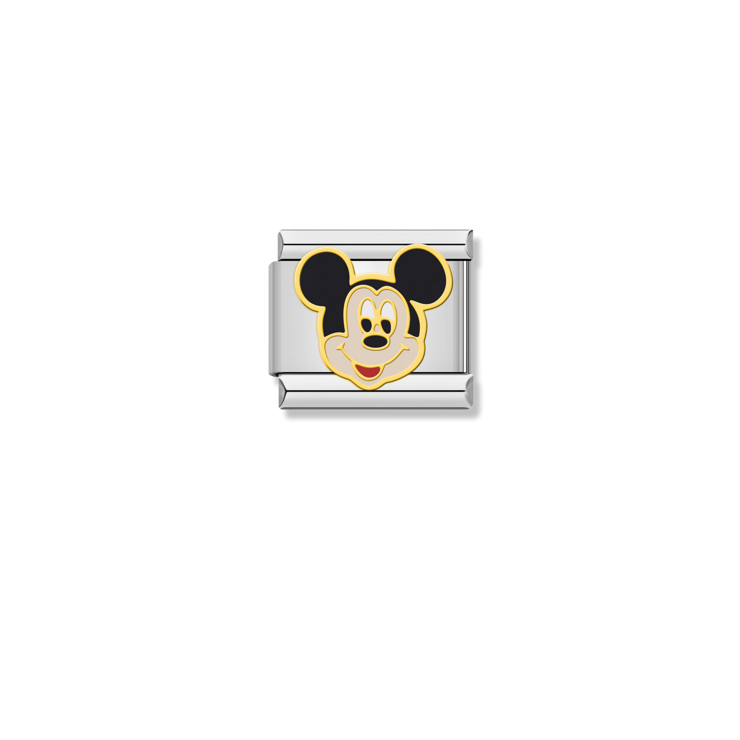 Classic Mickey Face - Silver Charm