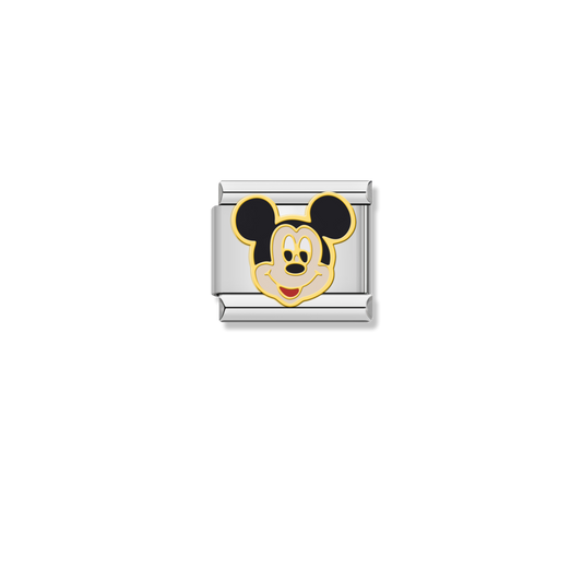 Classic Mickey Face - Silver Charm