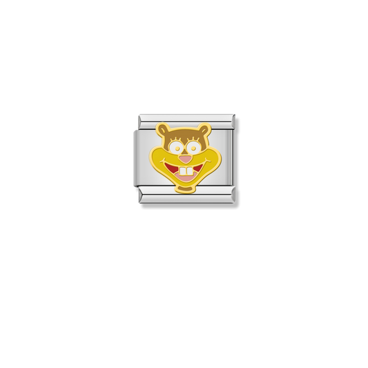 Sandy Cheeks Squirrel - Silver Charm