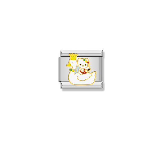 Hello Kitty Swan Princess - Silver Charm