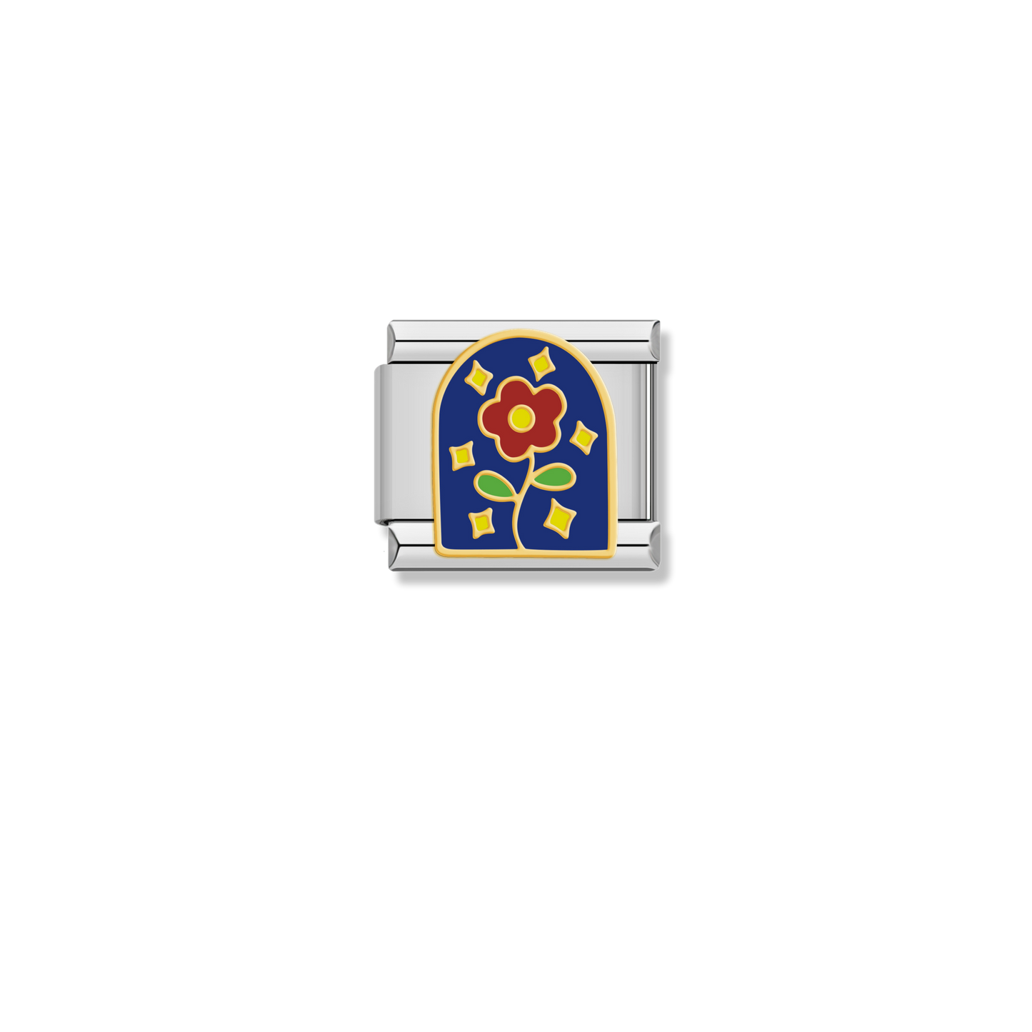 Starry Blooming Flower - Silver Charm