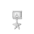 Starfish – Silver Italian Pendant Charm