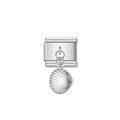 Seashell – Silver Italian Pendant Charm