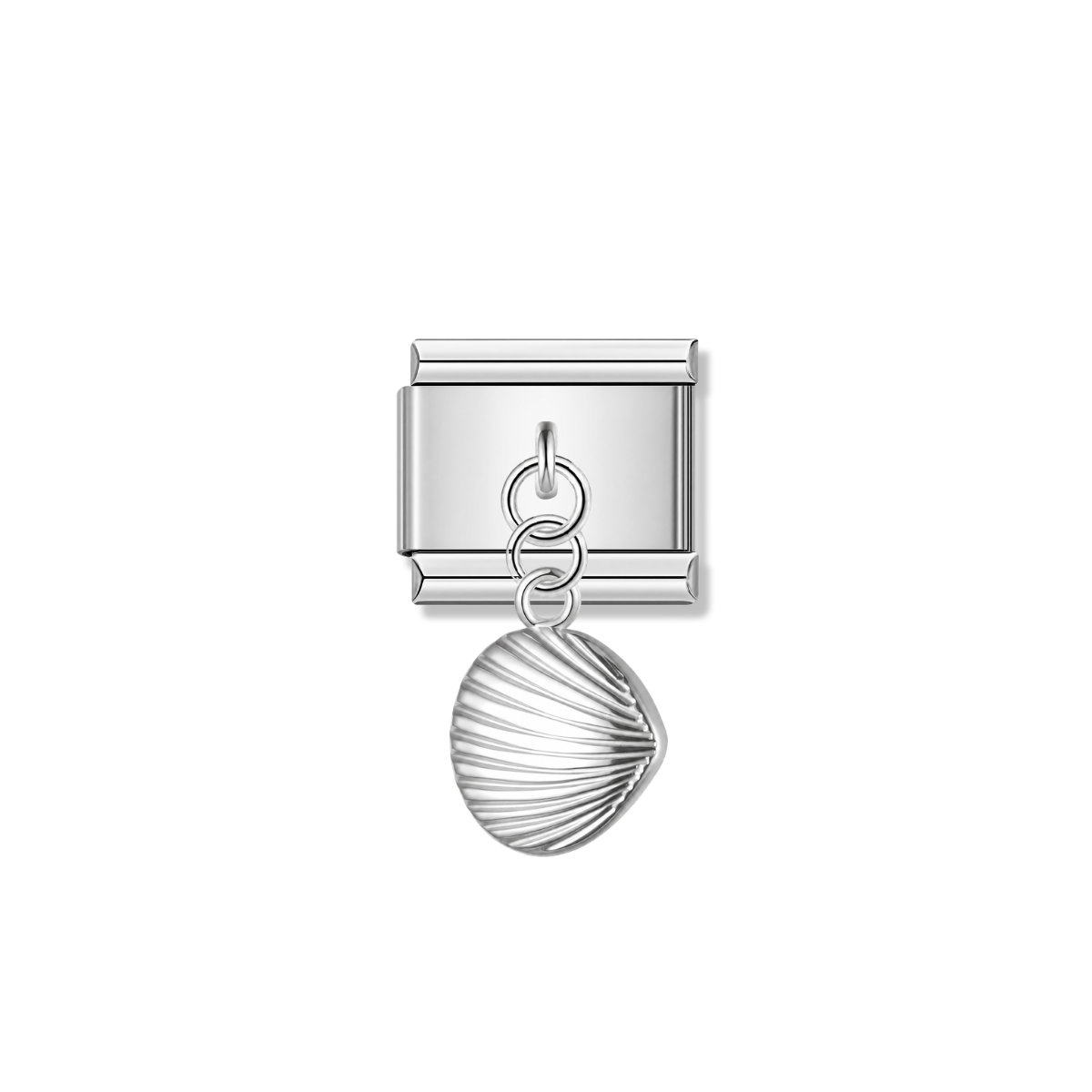 Seashell – Silver Italian Pendant Charm