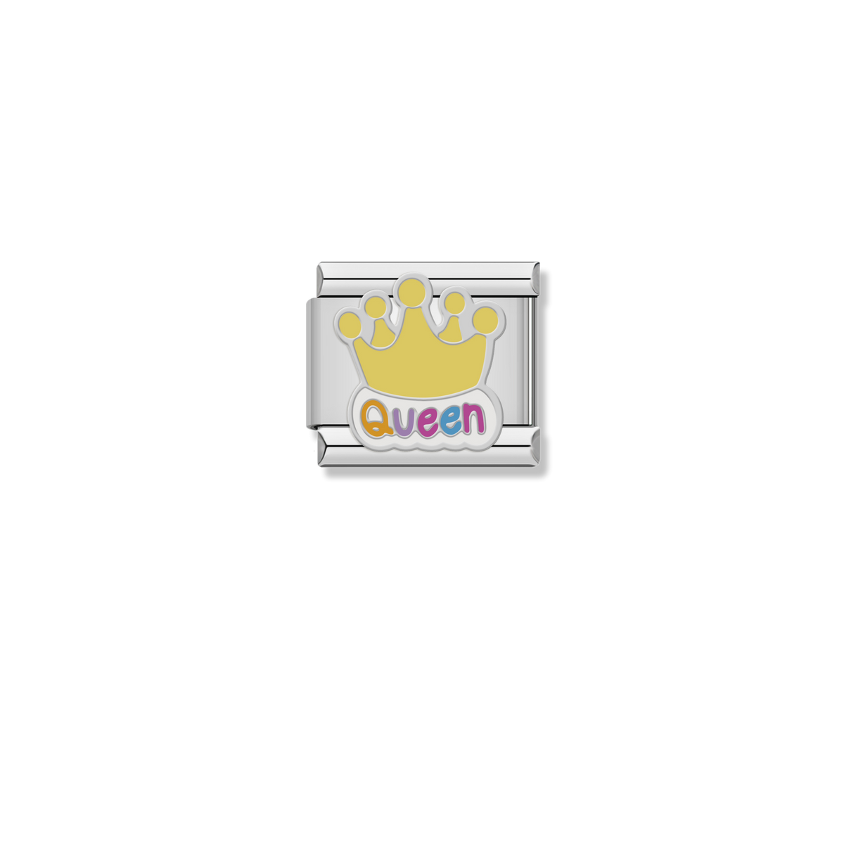 Queen Crown - Silver Charm