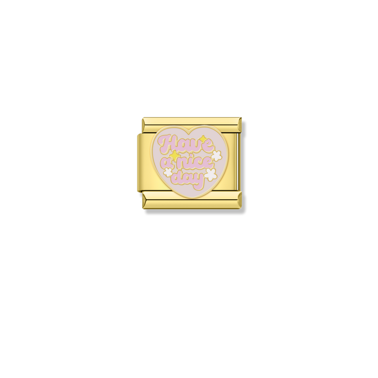 Have A Nice Day - Gold Charm