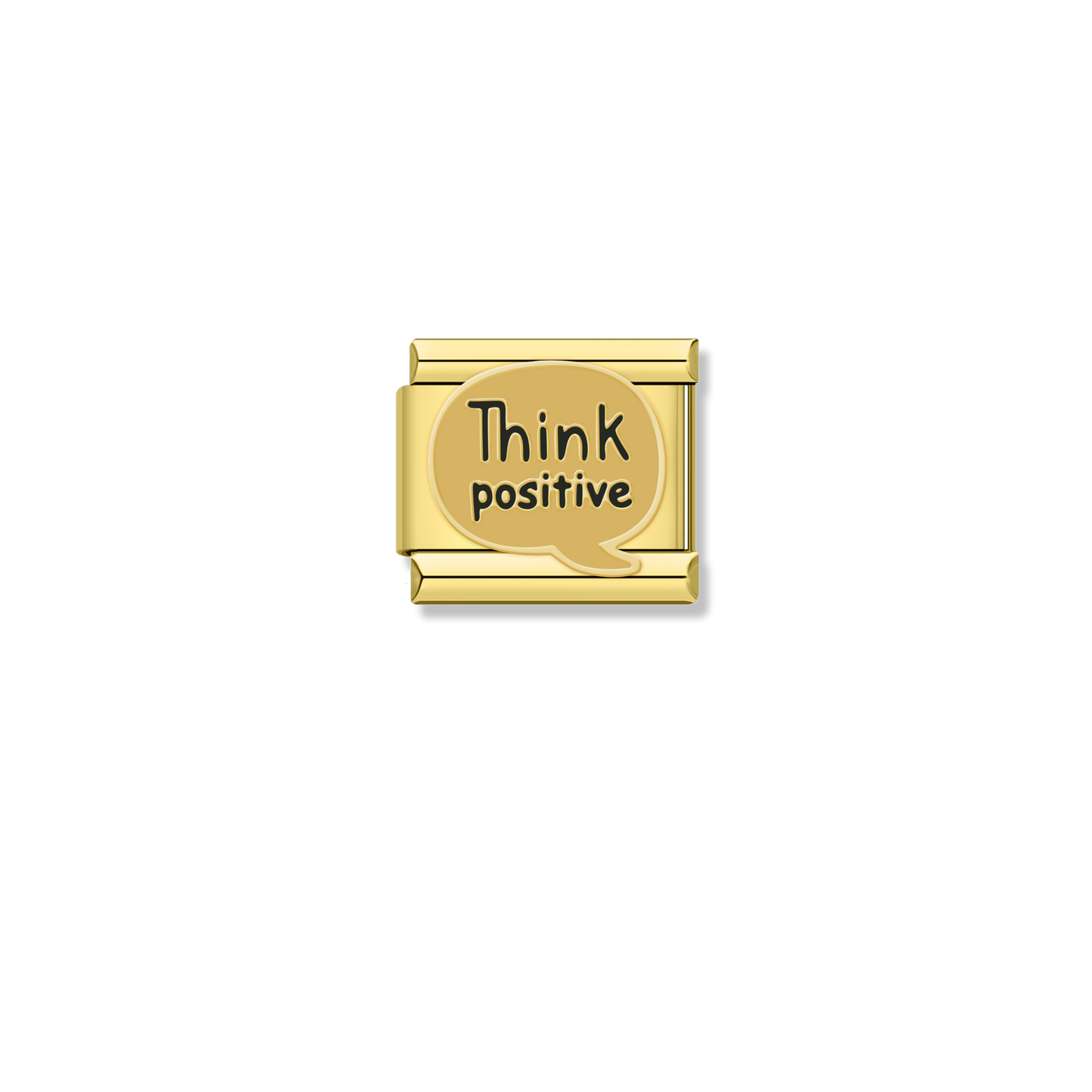 Think Positive - Gold Charm
