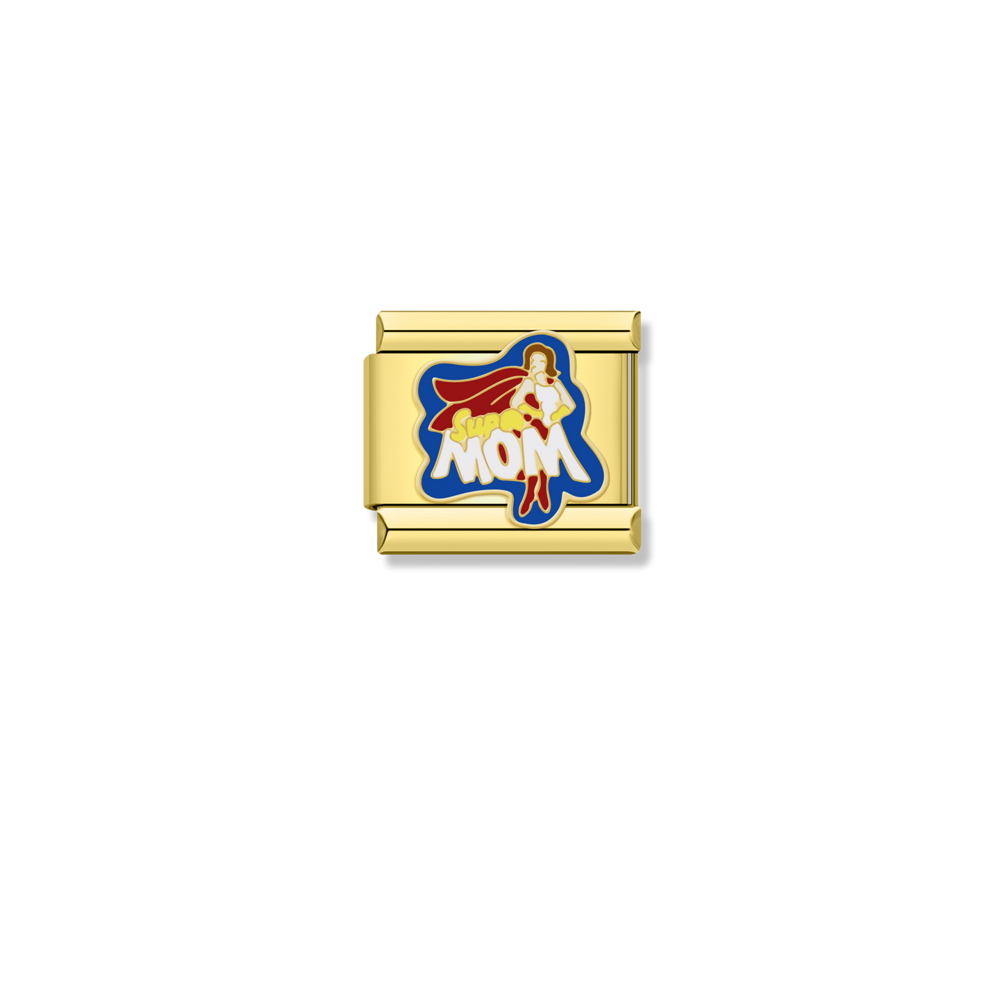 Super Mom Hero - Gold Charm