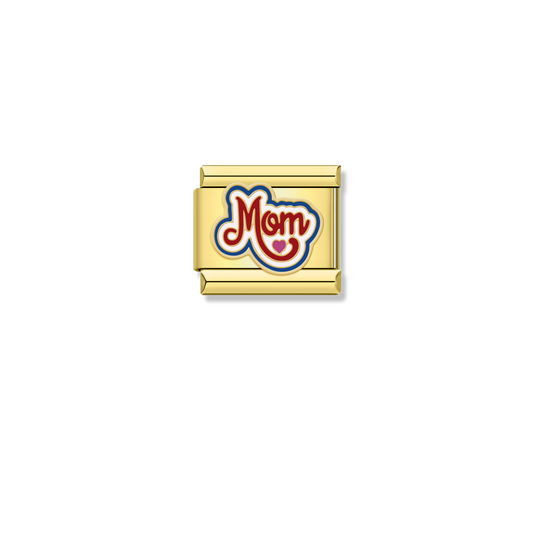 Super Mom Stars - Gold Charm