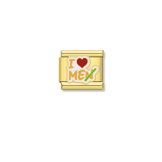 I Love Me - Gold Charm