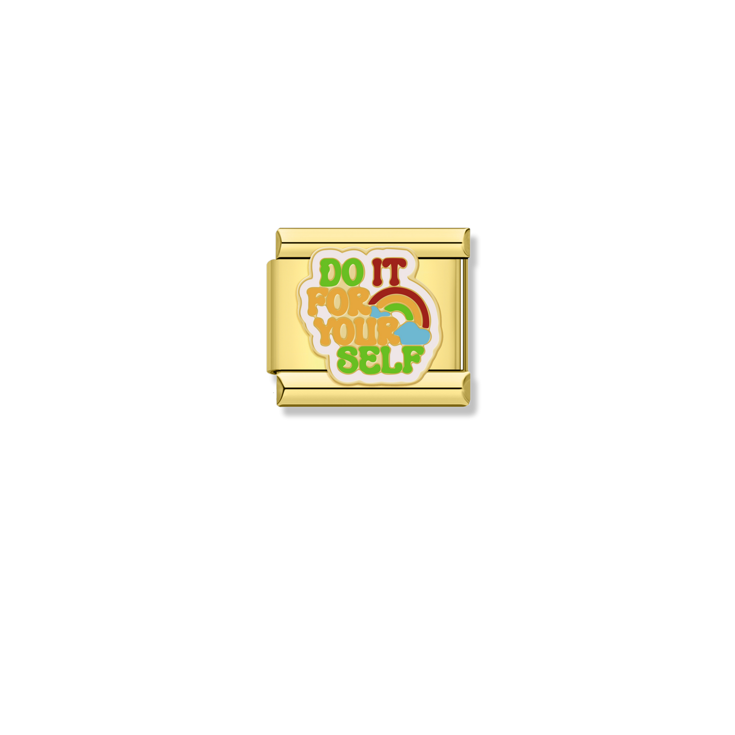 Do It For Yourself - Gold Charm