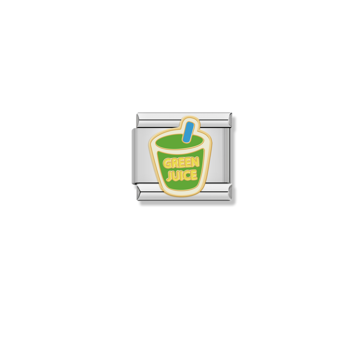Green Juice Cup - Silver Charm