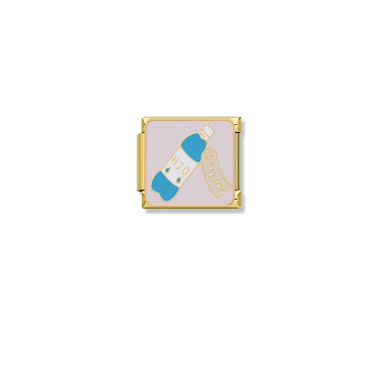 H2O Drink Me - Gold Charm
