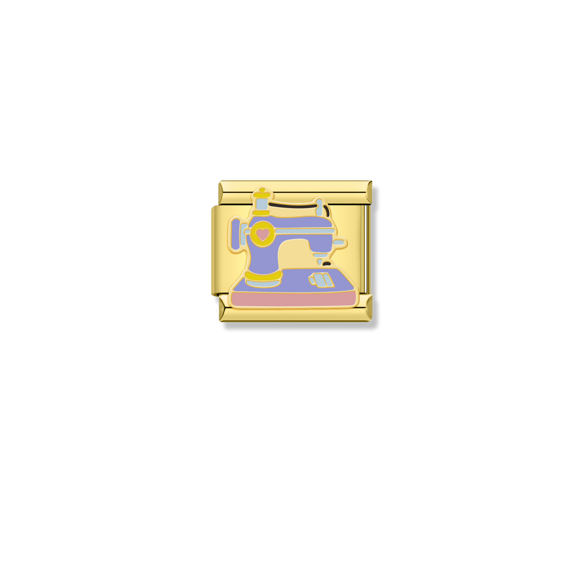 Vintage Sewing Machine - Gold Charm