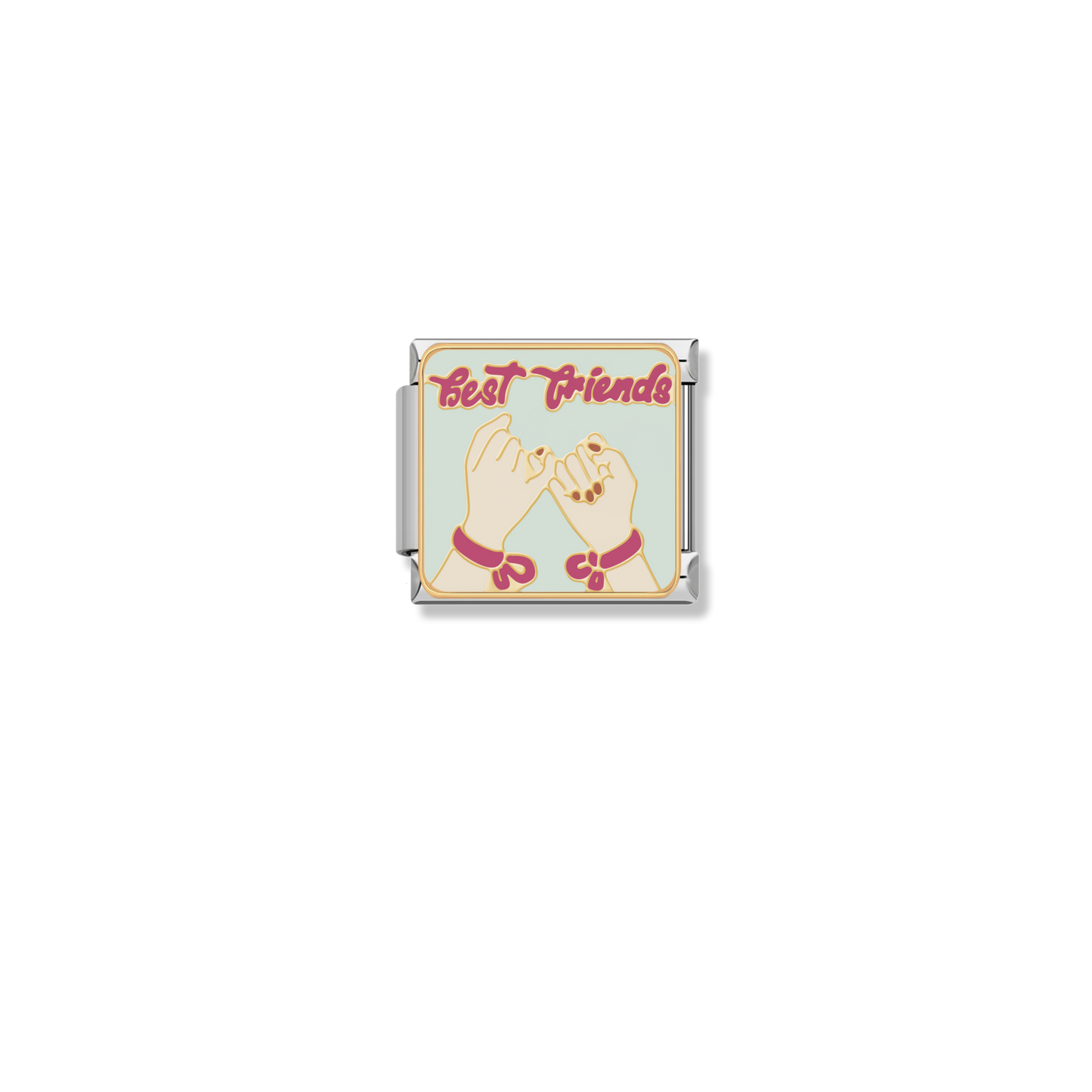 Pinky Promise Friends - Gold Charm