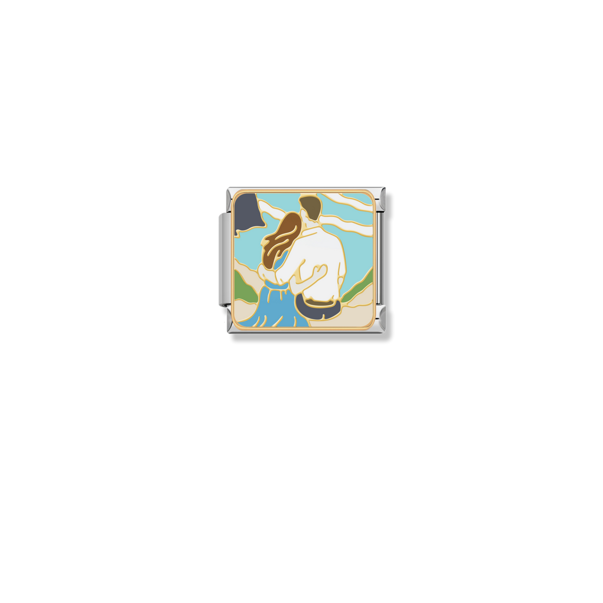 Tender Embrace - Gold Charm