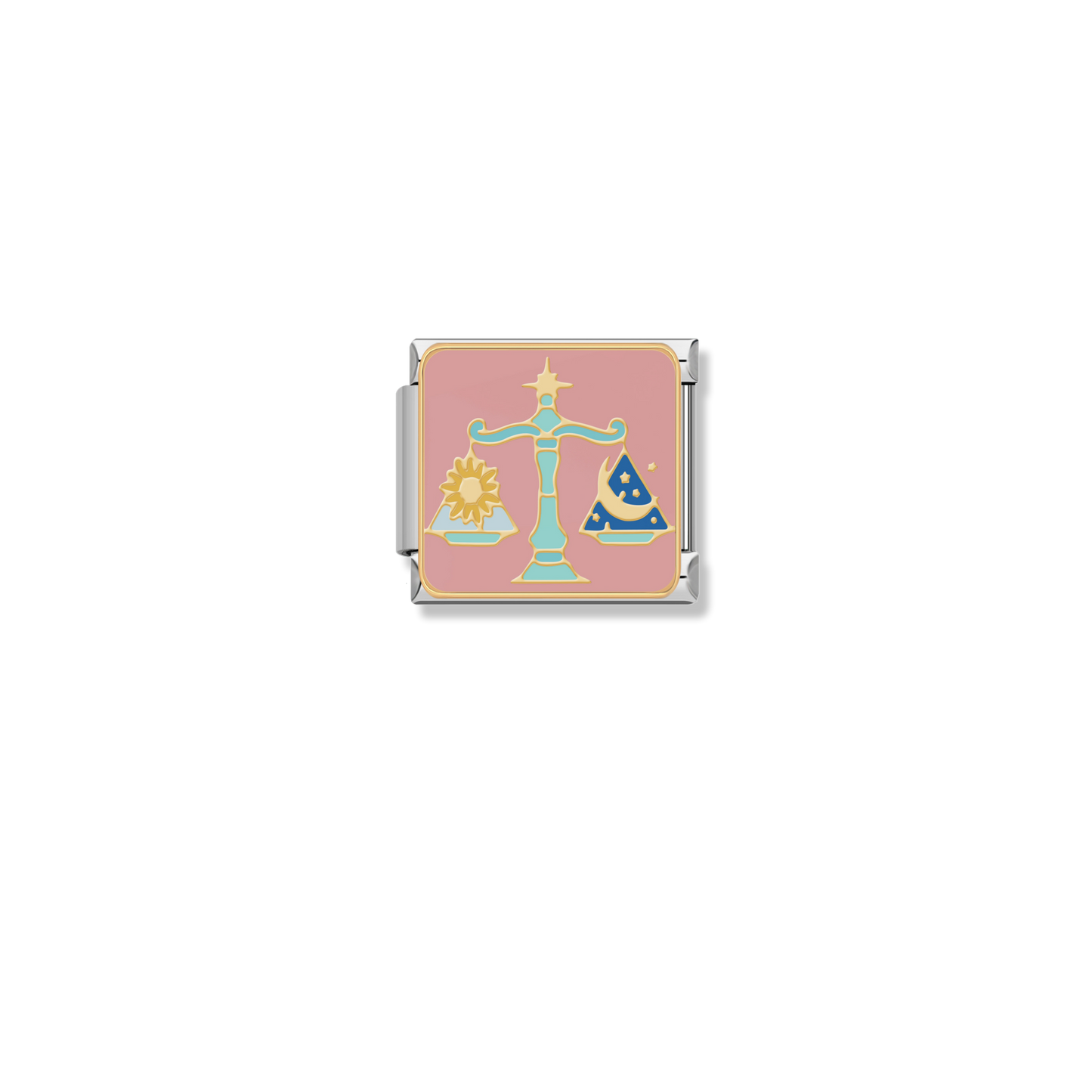 Libra Zodiac Scales - Gold Charm