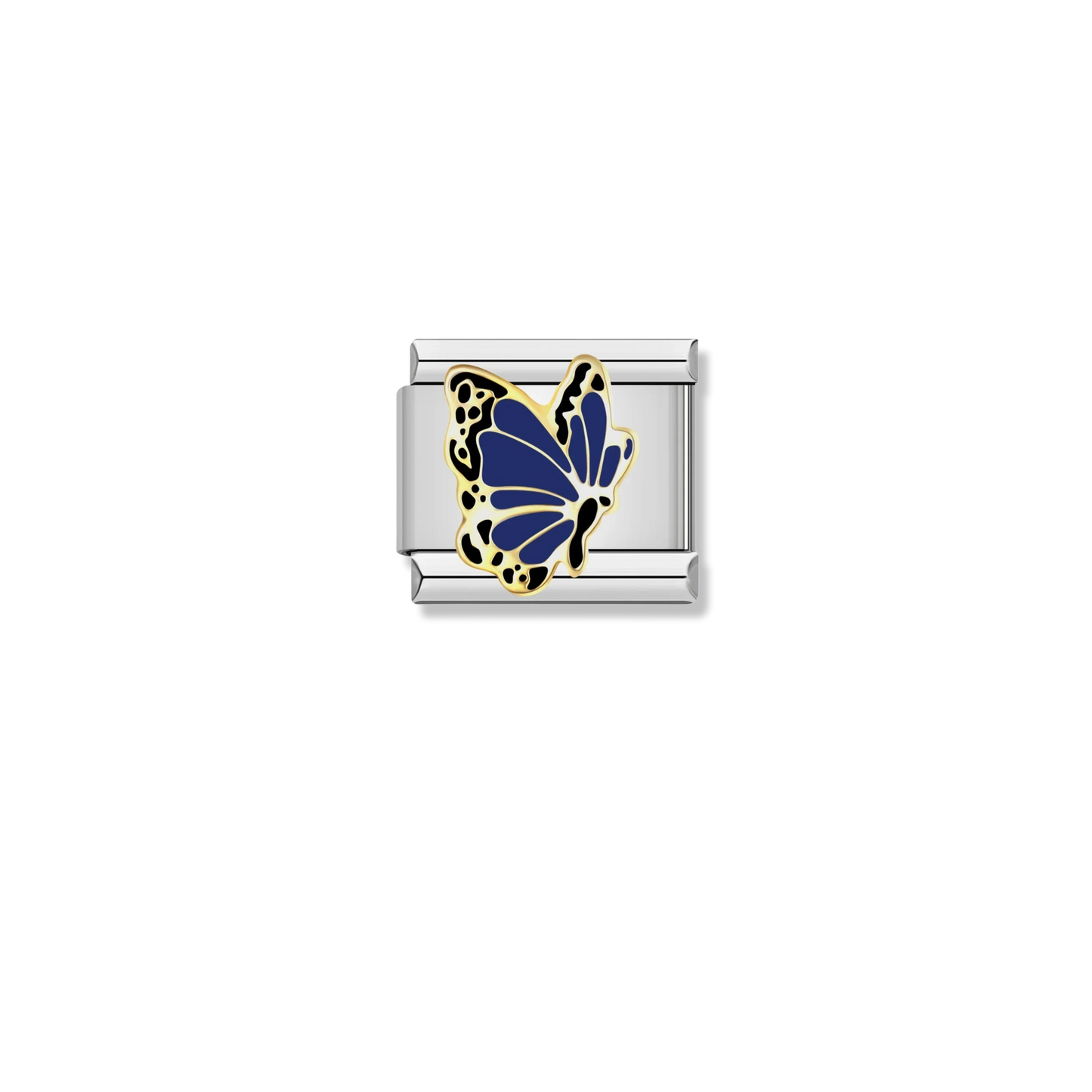 Blue Butterfly - Silver Charm