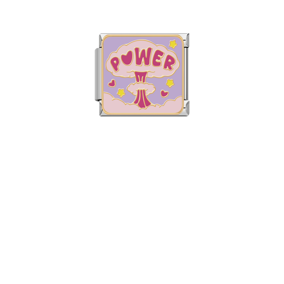 Power Cloud – silver Italian charm by Italycharm