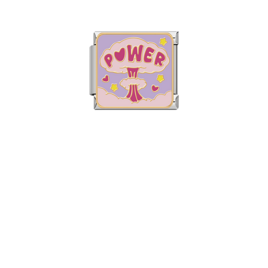 Power Cloud – silver Italian charm by Italycharm